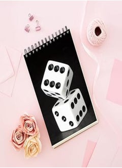 Generic Notebook With Trendy design- Dice 