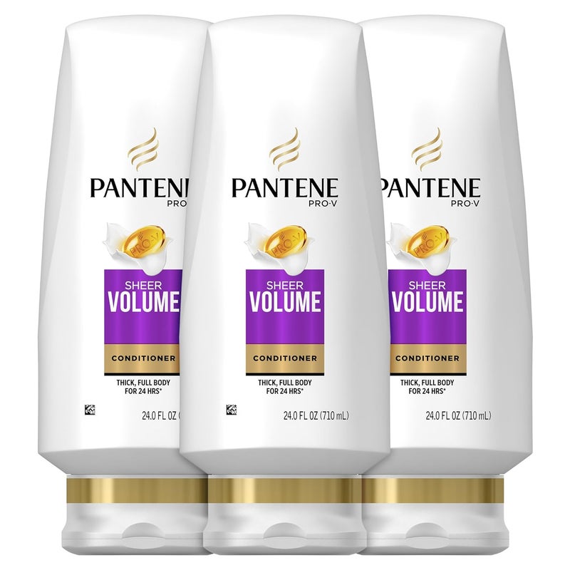 Pantene Pantene Pro-V Sheer Volume Conditioner 24.0oz (Pack of 3) 