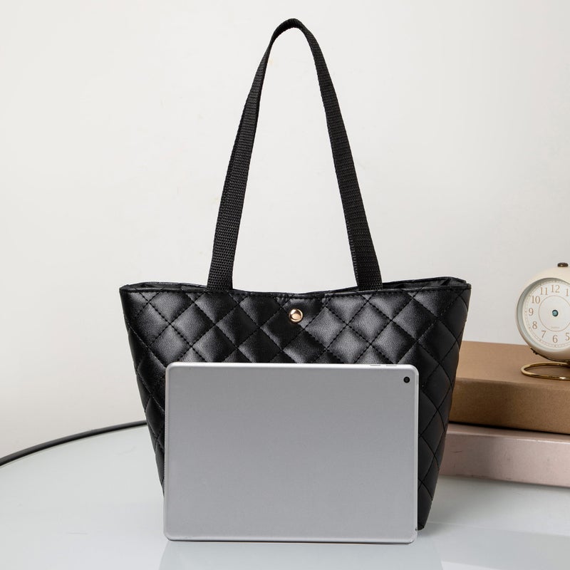 Fashion Western Style Large Capacity Rhombus Women'S Underarm Bag Trendy Straw Solid Color Women'S Underarm Bag - Image 5