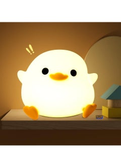 TIGER Duck Night Light – Cute DoDo Duck Lamp for Kids, Touch Control, Dimmable & Rechargeable, Portable Nursery Decor, Perfect Birthday Gift for Boys & Girls, ABS+SIL Material  - Image 1