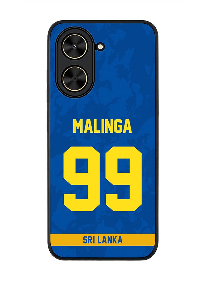 Stylizedd For Xiaomi Poco C71 / Redmi A5 4G Case,Slim fit Camera Protection, Shockproof Thin Phone cover  - Sri lanka Lasith Malinga, Jersey No 99