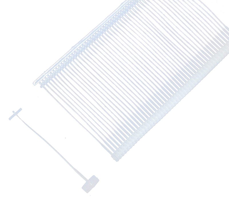 Swift White Tagging Barbs Clothing Garment Tagger Gun Fasteners Refill Pin Price Tags Standard Paddle 15mm 0.6 Inch (Pack of 1,000)