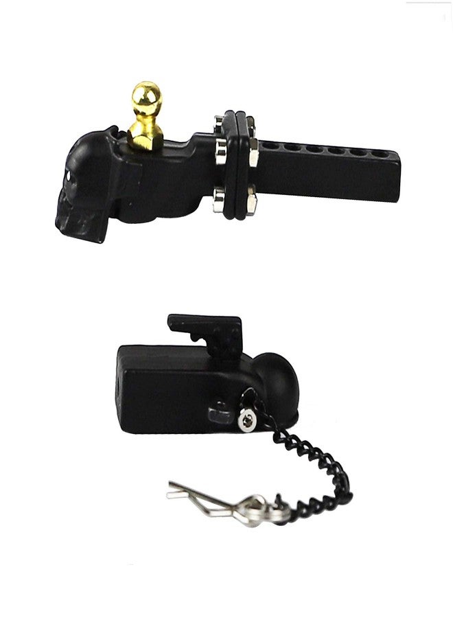 BONRI مجموعة وصلة سحب معدنية لمحاكاة سيارات التحكم عن بعد من Vgoohobby، متوافقة مع سيارات Traxxas TRX-4 و Axial SCX10 90046 و 90047 RC Crawler - Image 2
