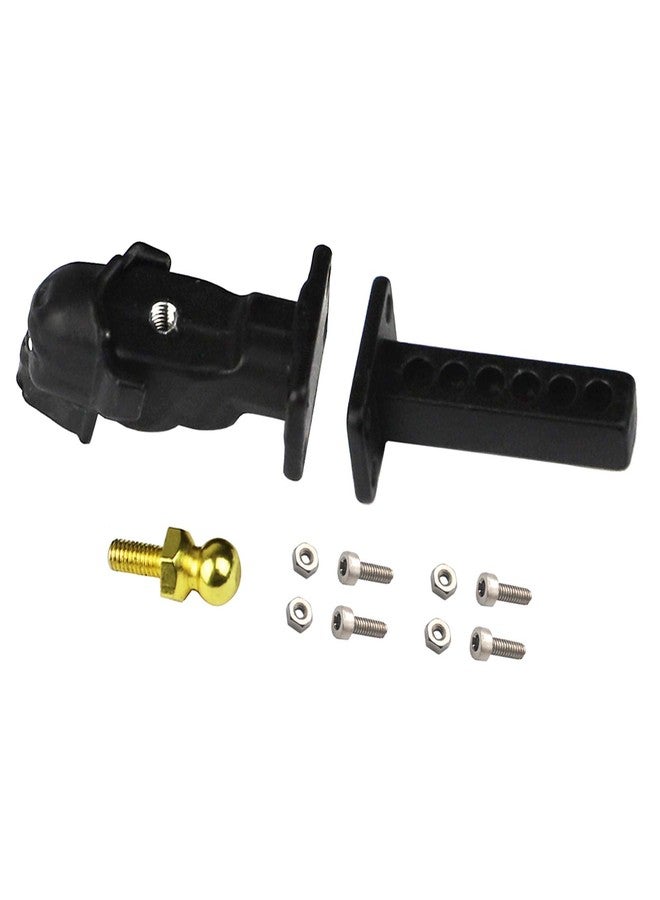BONRI مجموعة وصلة سحب معدنية لمحاكاة سيارات التحكم عن بعد من Vgoohobby، متوافقة مع سيارات Traxxas TRX-4 و Axial SCX10 90046 و 90047 RC Crawler - Image 3