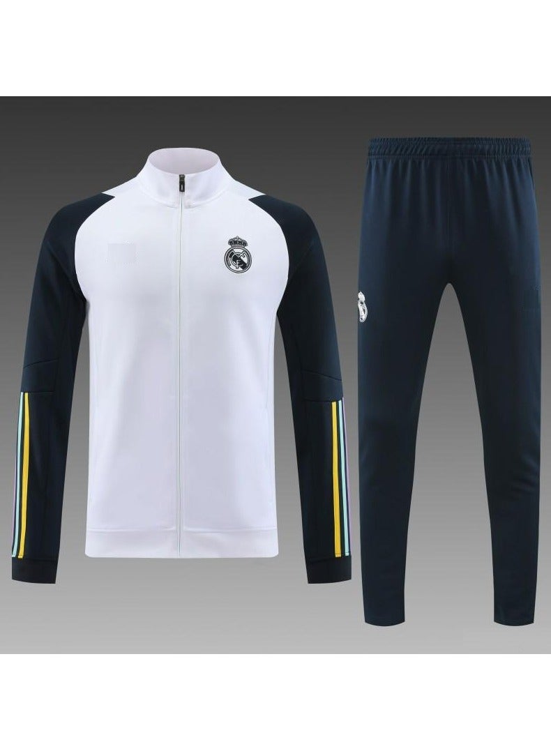 DubaiGallery 2023/2024 Real Madrid Half-Pull Training Suit  - Image 1