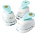 We R Memory Keepers We R Makers Hinge Punch Set Paper Punch for Crafting Create Custom Hinges for Cards Shadow Boxes Scrapbooking Punches Circle Paper Punch Mini Hole Punch 3 Decorative Shapes Mint and White - Image 2