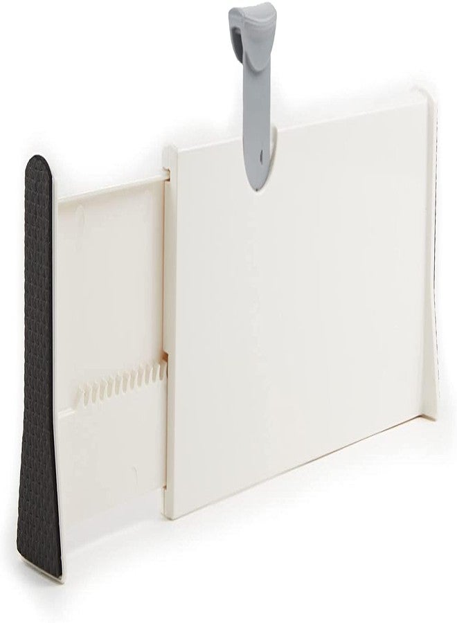 RASOFAB ZWERLIN Good Grips Expandable Dresser Drawer Divider, Plastic Adjustable and Expandable Drawer Organizer - Image 3