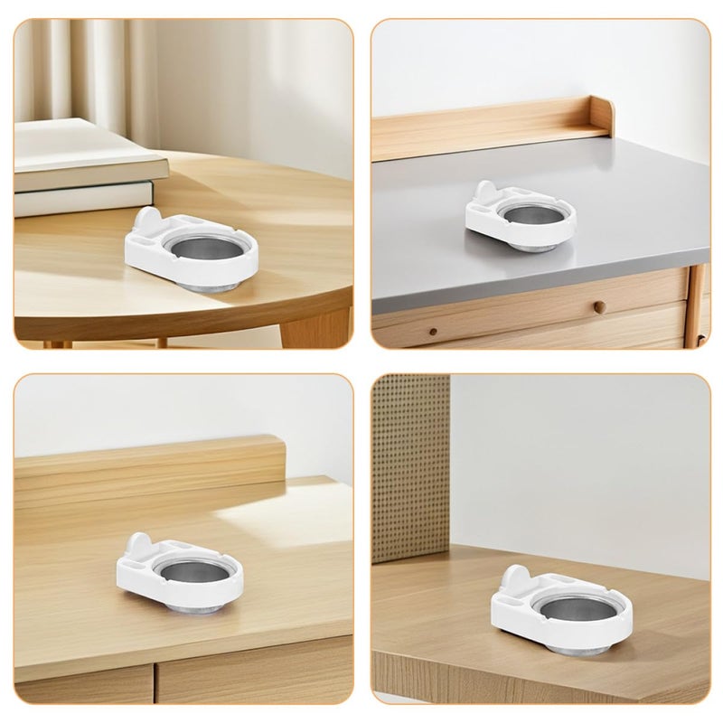 Stainless Steel Wall Mounted Detachable Ashtray For Bathroom Office And Home - Image 4