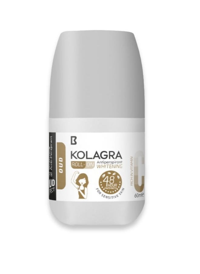 KOLAGRA - Kolagra whitening Roll on 2*1 Oud - Image 1