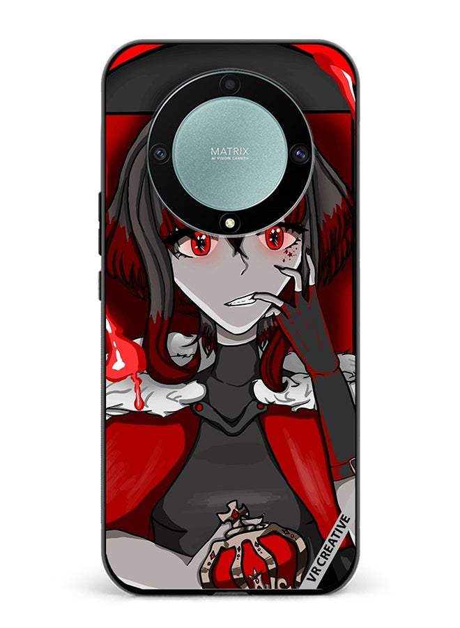 VR CREATIVE Protective Case Cover For Honor X9b Portrait Of Anime Character Girl Design Multicolour - Image 1