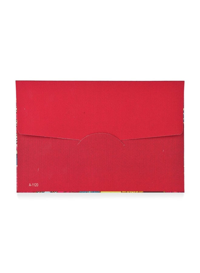 Fonsie Rajhasthani traditional pack of 20pcs cash envelopes for gifting money on wedding gift, baby shower gift, shagun, family gatherings with name space. - Image 2