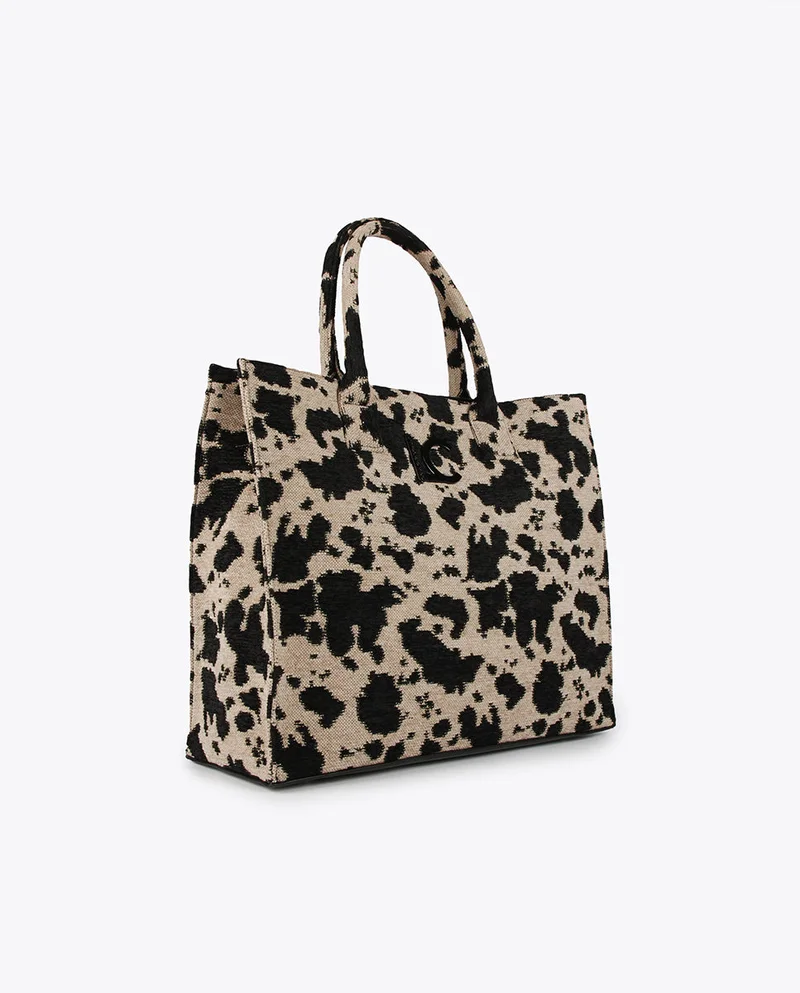 Lola Casademunt Animal print fabric tote bag