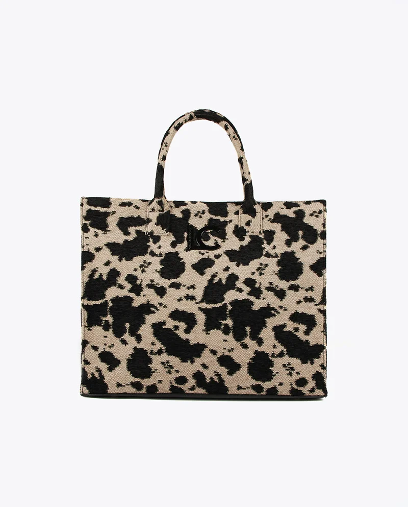 Lola Casademunt Animal print fabric tote bag