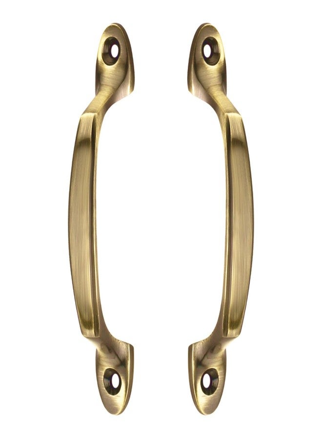 Xpert Brass Toyata Cabinet Handle (Pack of 2) Made of Brass Drawer Handles (8 inches) Handle for Wardrobe (BC-111) - Antique Finish - Image 1