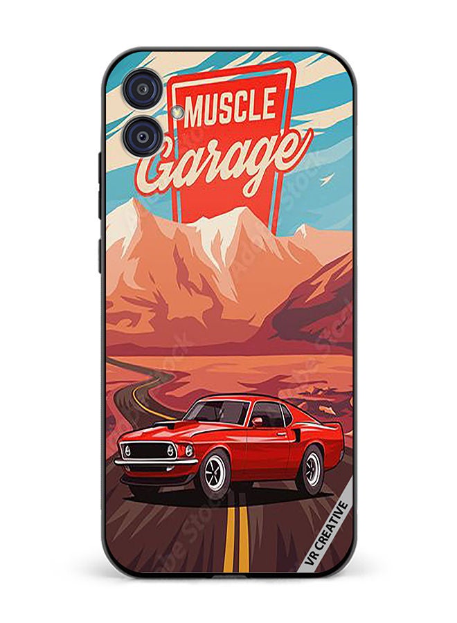 VR CREATIVE Protective Case Cover For Samsung Galaxy M04/F04 Car Design Multicolour - Image 1