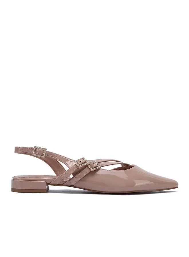 FYOR Stylish Multi-Strap Glossy Slingback CD 008