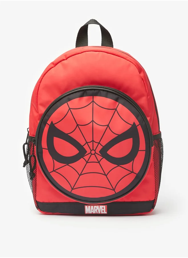 مارفل Boys's Spider-Man Print Backpack with Adjustable Shoulder Straps