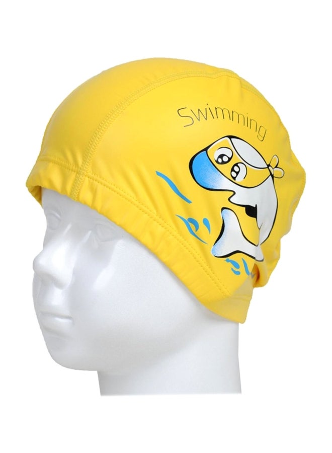 Dolphin Printed Swimming Cap