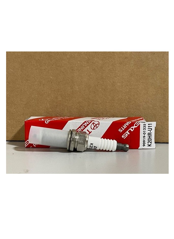 TOYOTA - Genuine Spark Plug 90919-01235 | OEM High Performance Replacement for Toyota FJ Cruiser, Fortuner, Hiace, Hilux & More (Pack of 4) - Image 1