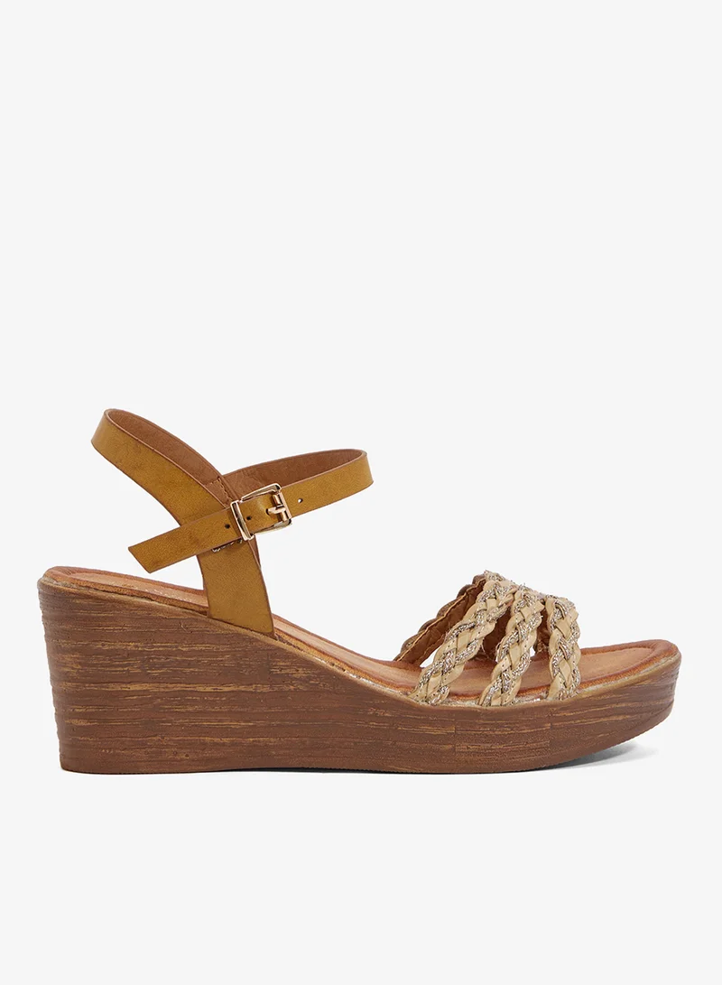 سافانا كولكشن صندل كاجوال بكعب متوسط