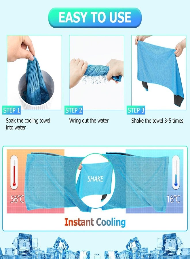 AASHRAY Hydra Cooling Sports Towel for :- Sports, Fitness, Outdoor Activities, and More. - Image 5