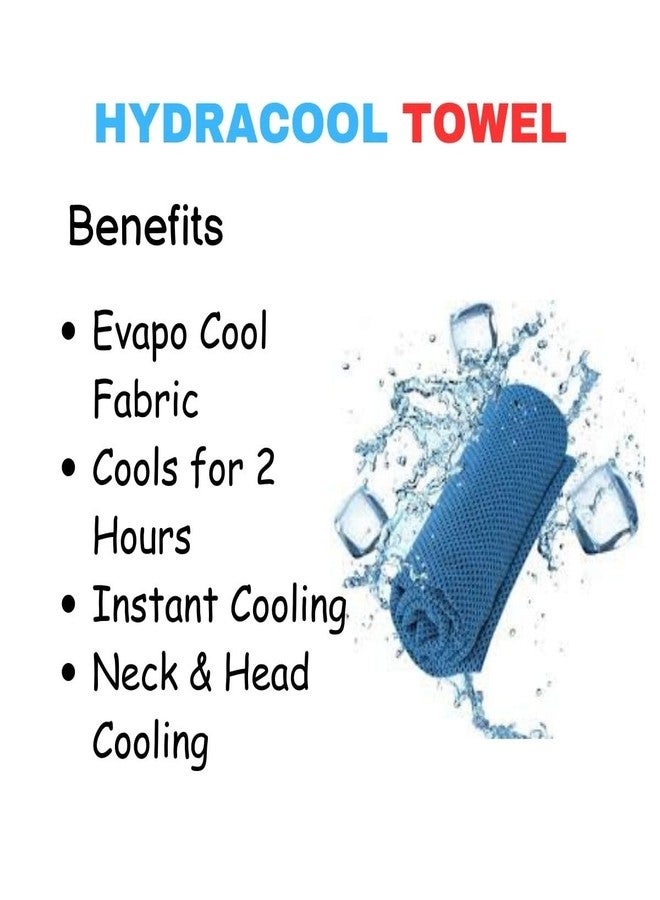 AASHRAY Hydra Cooling Sports Towel for :- Sports, Fitness, Outdoor Activities, and More. - Image 3