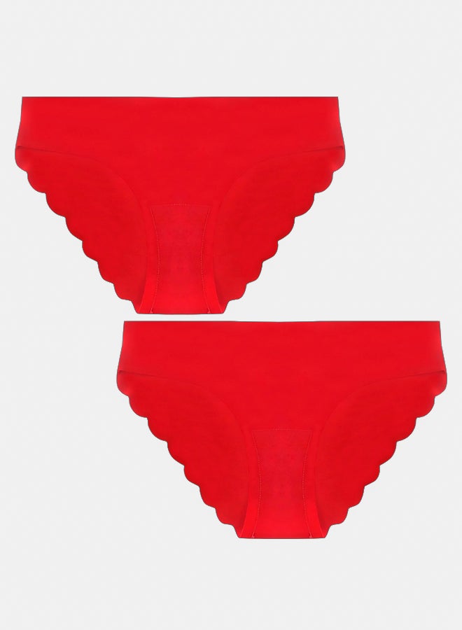 Lasso Lycra Set Of 2 Pieces Invisible Bikini Underwear For Women - Image 1