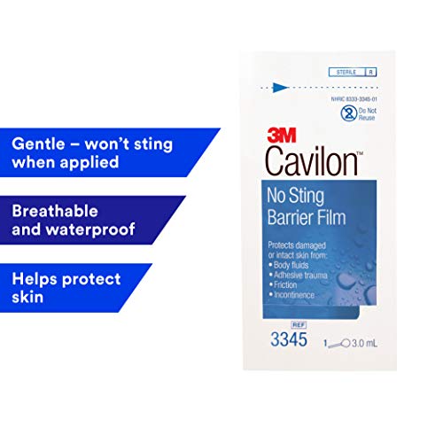 Cavilon 3M™ Cavilon™ No Sting Barrier Film 3345, 3 ml Wand Pack of 25 - Image 2