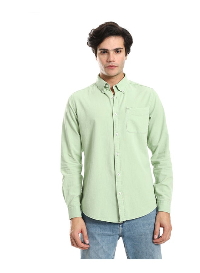 Andora Button Down Collar Long Sleeves Shirt  - Image 1