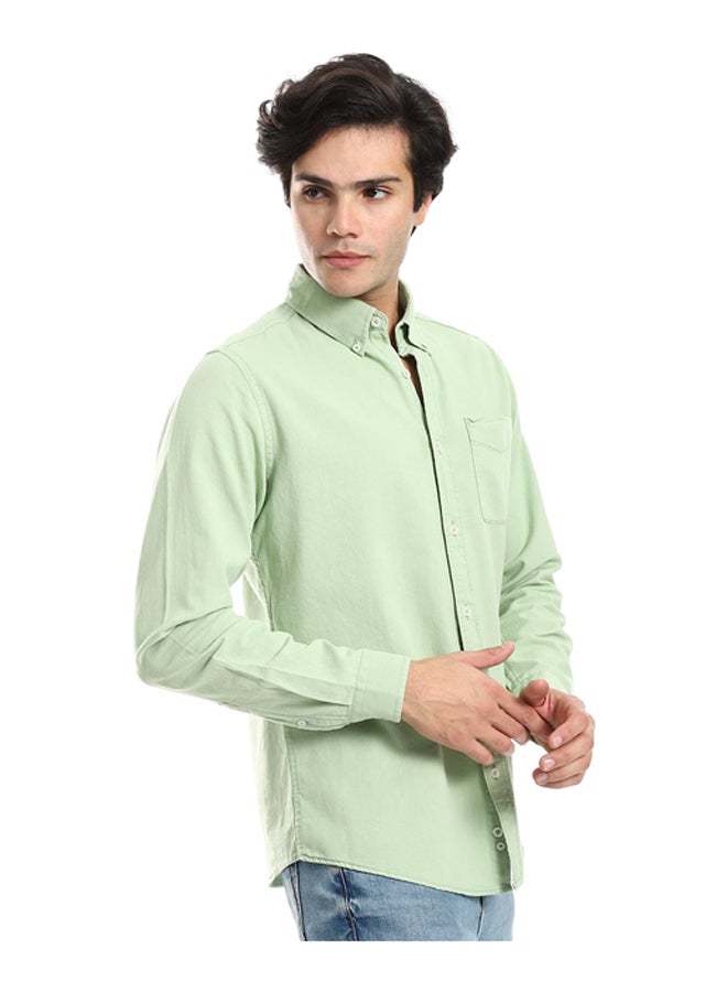 Andora Button Down Collar Long Sleeves Shirt  - Image 4