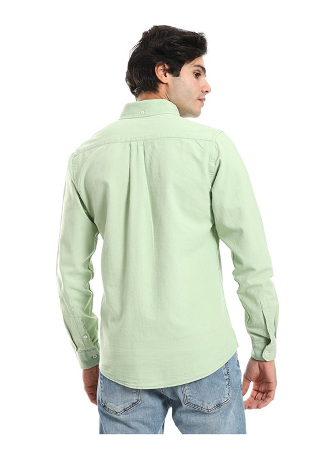 Andora Button Down Collar Long Sleeves Shirt  - Image 3