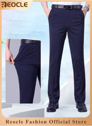 Men's Dress Pant Classic Slim-Fit Flat-Front Suit Pant Skinny Suit Pants Gentleman Anti-wrinkle Suit Pants Summer Thin Trousers Loose Straight Fit Trousers - pzsku/Z1CB523FD3FF4A2521018Z/45/1746233742/33211f4a-fd3e-4041-98c1-0af838240cfd