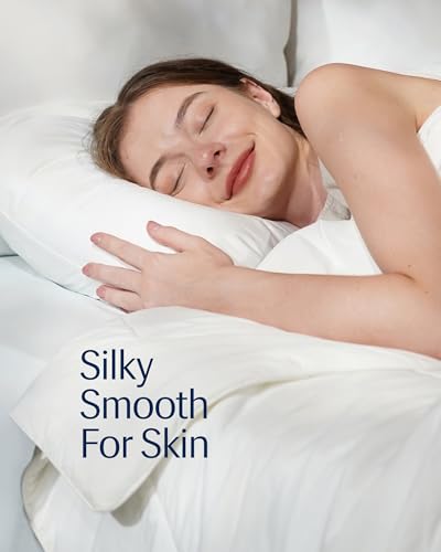 REST® Evercool®+ Cooling Pillowcases Standard - 2 Pillowcases for Sensitive Skin, Silver Infused Fabric for Hygienic Sleep, Silky Smooth for Curly Hair, High Elastic for Snug Fit (19x29 inches) - Image 5
