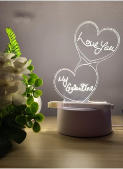 Generic 3D Creative 7 color Love Notebook Lamp, Night light for expressing your love to your loved ones, Valentines day, Thanksgiving, April fool, Happy Eid, Back to school, Gift on all occasions.  - Image 3
