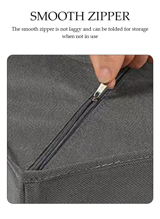 DUNISO 6 Pcs Wardrobe Clothes Organizer,Multifunctional Foldable Storage Box， Wear Resistant and Easy to Clean，Moisture and Mold Prevention，for Storing Shirts, T Shirts, Socks, Underwear, Documents, Small Items，Grey - Image 5