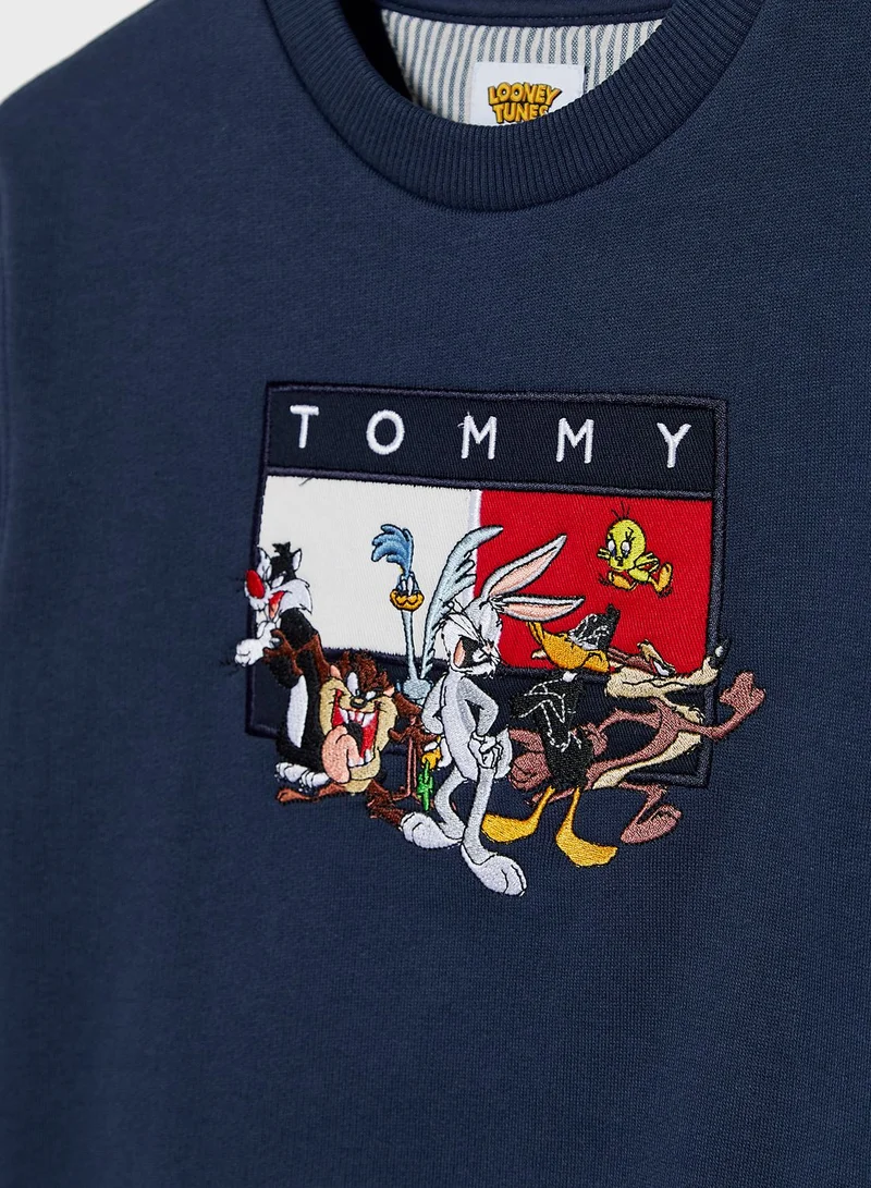 TOMMY HILFIGER Kids Looney Tunes Sweatshirt