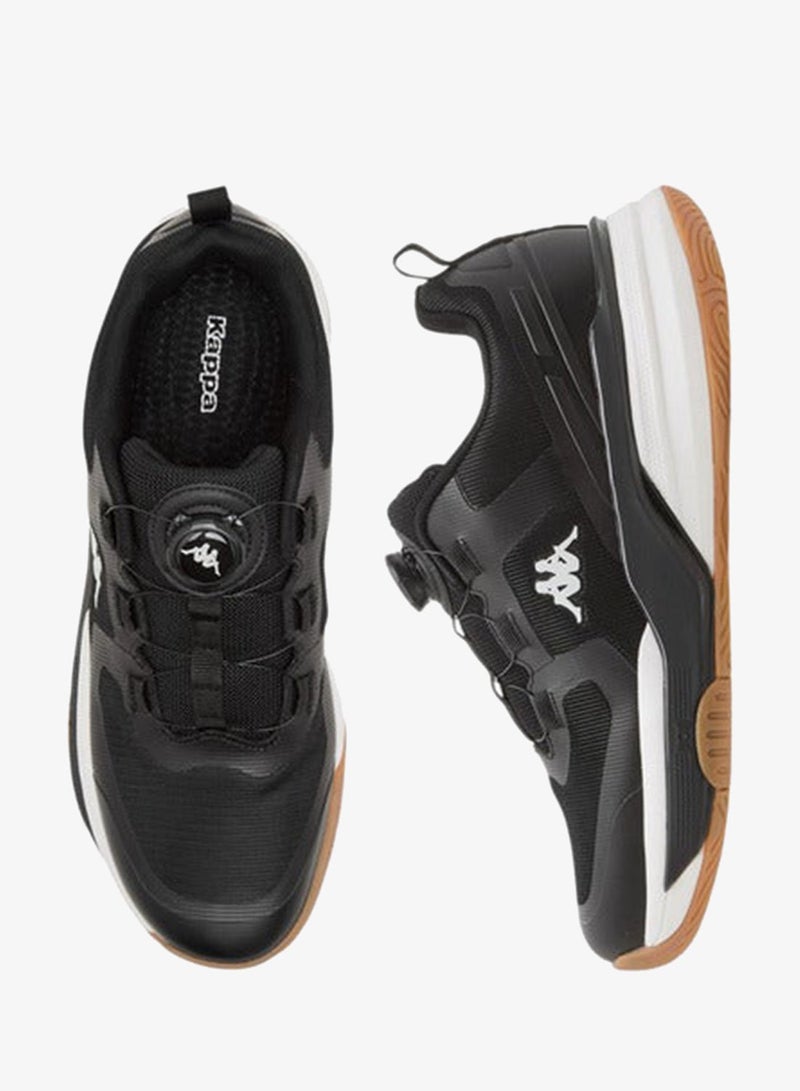 كابا أحذية رياضية رجالية بتفاصيل شعار وإغلاق بمشبك دوار - Image 3