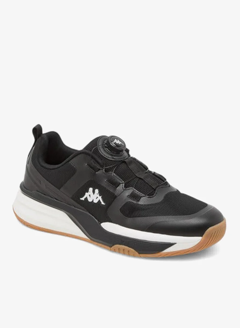 Kappa Men's Logo Detail Sports Shoes with Rotating Buckle Closure