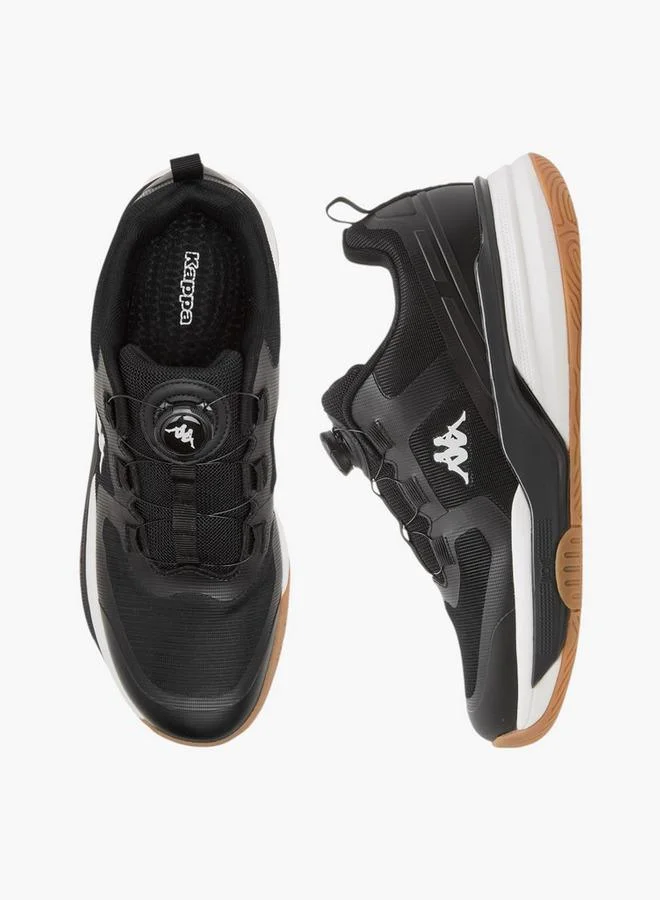 Kappa Men'S Logo Detail Padel Sports Shoes With Rotating Buckle Closure