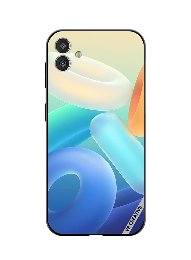 VR CREATIVE Protective Case Cover For Samsung Galaxy F14 Rings Design Multicolour - Image 1