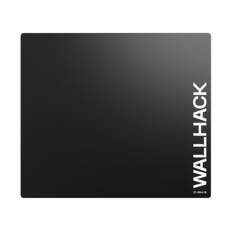Wallhack SP-004A Black Glass Gaming Mouse Pad â€“ 4th Gen Micro-Etched Surface, Medium Mousepad for Esports, Ultra-Fast Glide with Stopping Power, Tempered Glass, Durable & Portable, 15.4"x17.7" | Black - Image 4
