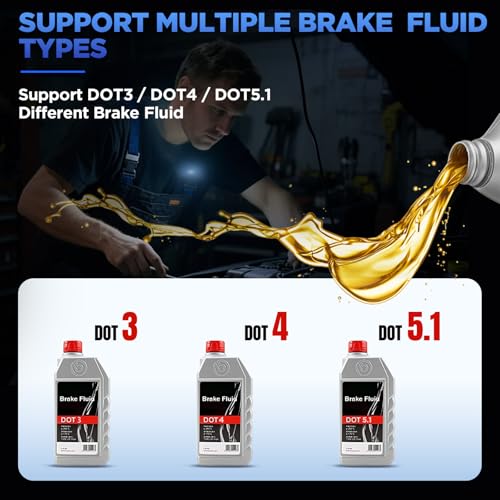KINGBOLEN Brake Fluid Tester BF200,High Precision Car Brake Fluid Detector,Hydraulic FluidLiquidOil Moisture Analyzer with LCD Screen Audible Alarm,DOT3DOT4DOT5.1 Tester,Automotive Replacement Level Sensors. - Image 3