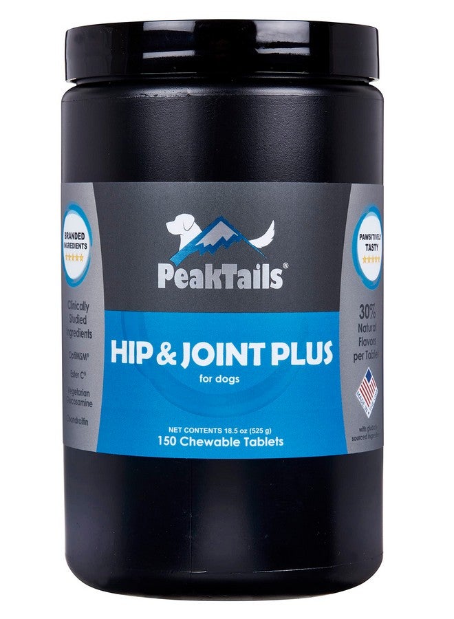 KALA HEALTH PeakTails Arthrix Plus, 150 Count Tablets, Provides Hip & Joint Support for Dogs, Formulated with Clinically Studied Ingredients, MSM, Glucosamine, Chondroitin - Image 1