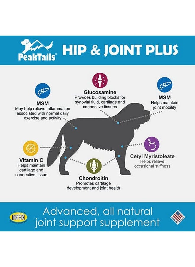 KALA HEALTH PeakTails Arthrix Plus, 150 Count Tablets, Provides Hip & Joint Support for Dogs, Formulated with Clinically Studied Ingredients, MSM, Glucosamine, Chondroitin - Image 4