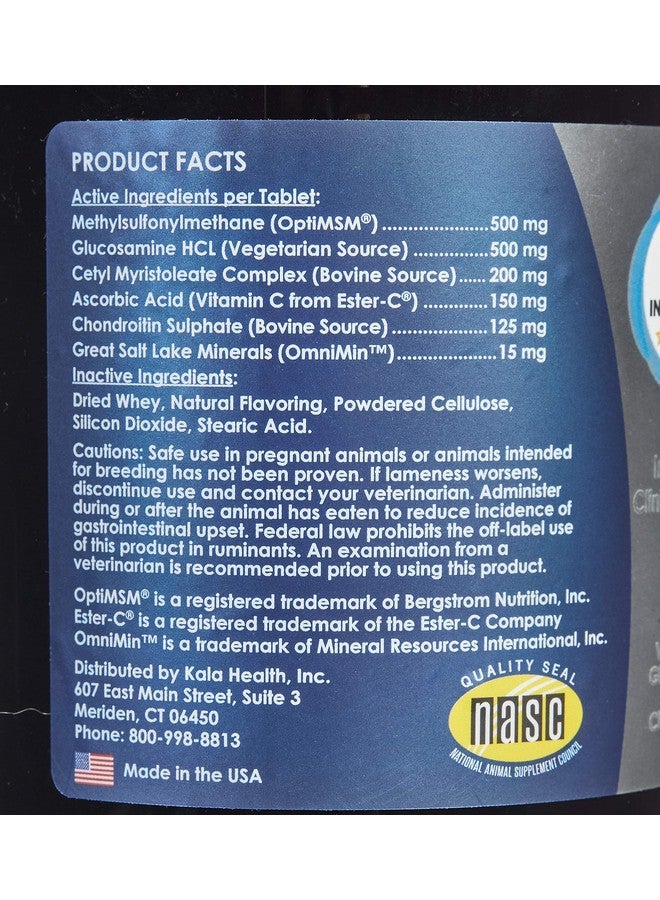 KALA HEALTH PeakTails Arthrix Plus, 150 Count Tablets, Provides Hip & Joint Support for Dogs, Formulated with Clinically Studied Ingredients, MSM, Glucosamine, Chondroitin - Image 3