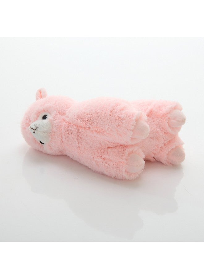 AngelGift Cuddly Big Soft Toys Alpaca Doll Soft Stuffed Animals Cushion Toy Sheep Doll 7 /17Cm Llama Lamb Plushie Toys Best Birthday Gifts For The Children Kids Baby Toys (Pink)  - Image 5