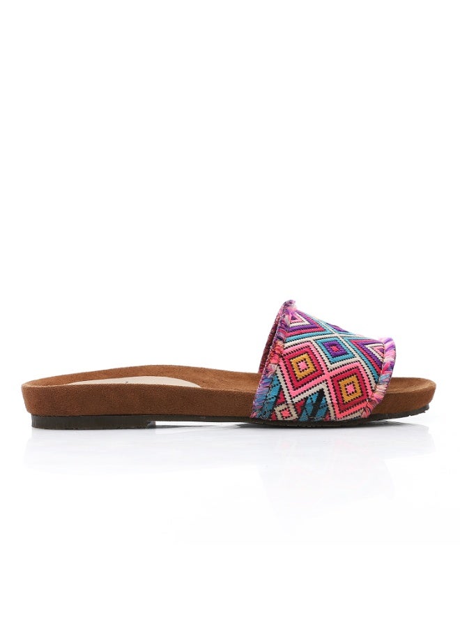 مستر.جو شبشب مسطح متعدد الألوان من مستر جو للنساء 3046 - Image 2