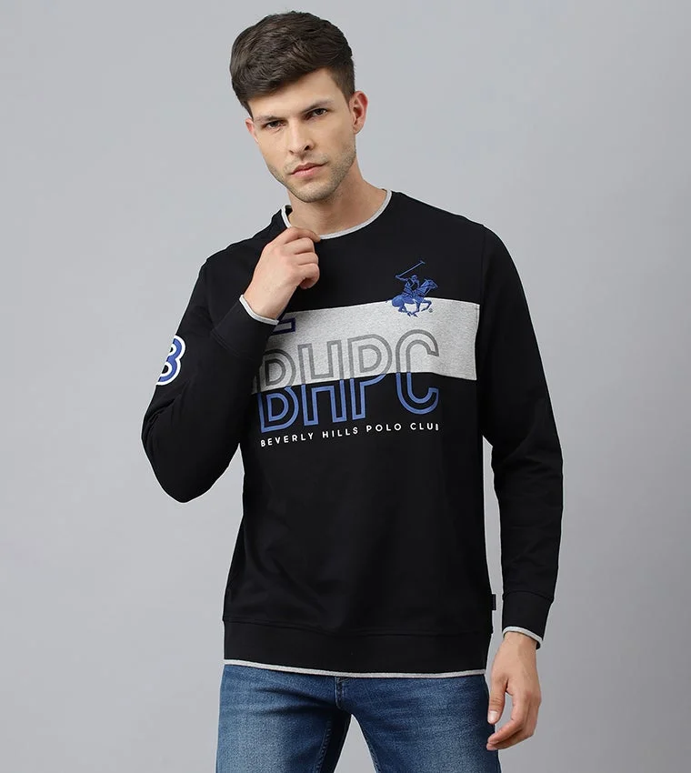 BEVERLY HILLS POLO CLUB Beverly Hills Polo Club Midway Crew Neck Pullover Sweatshirt