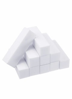 10Pack Nail Files and Buffers 4 Sided Super White Buffing Block Buffer Blocks for Natural Acrylic Nails Emery Board Medium Grit Manicure Tools Kit