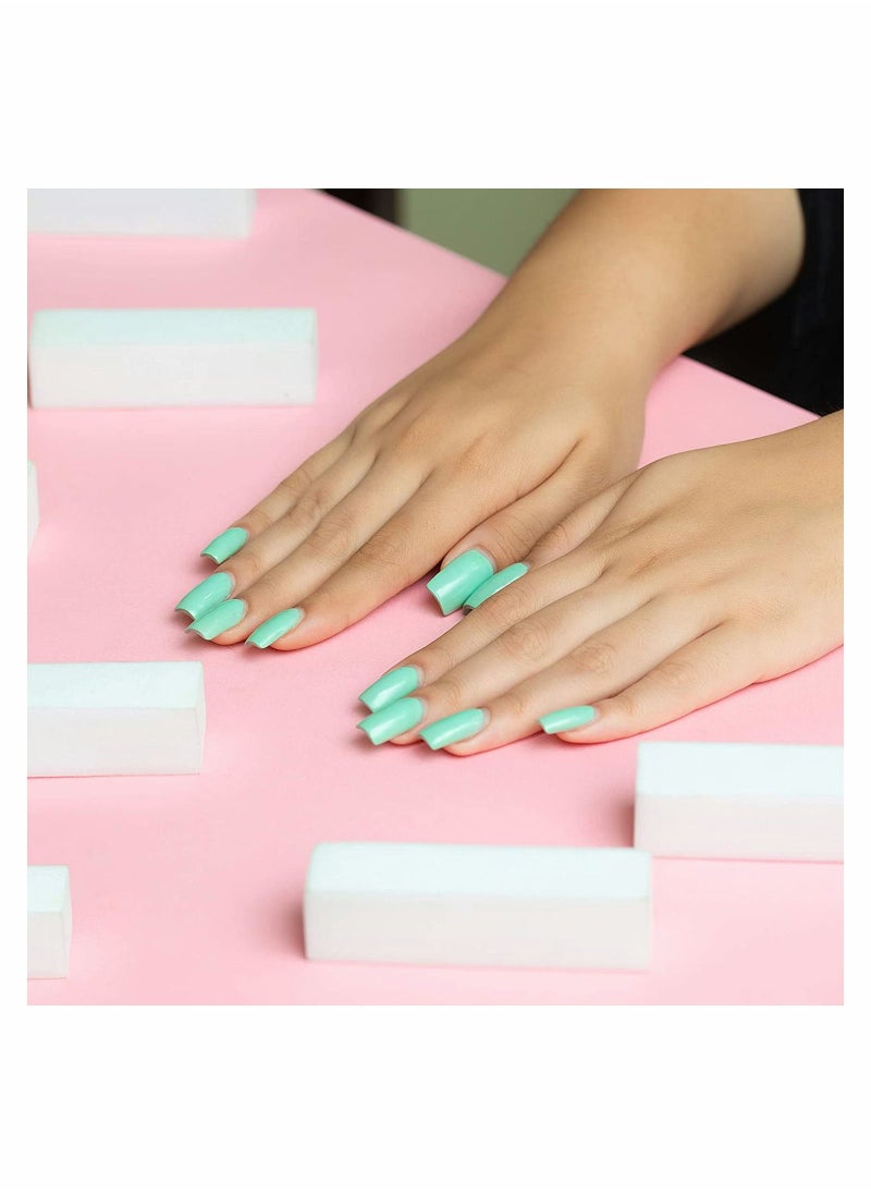 Y&D - 10Pack Nail Files and Buffers 4 Sided Super White Buffing Block Buffer Blocks for Natural Acrylic Nails Emery Board Medium Grit Manicure Tools Kit - Image 1